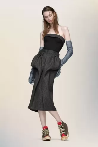 Maison Margiela Wollen bustierjurk