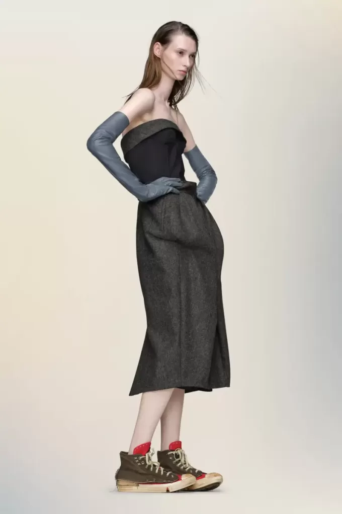 Maison Margiela Wollen bustierjurk