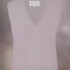 Maison Margiela Wollen gilet met V-hals