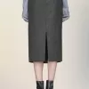 Maison Margiela wollen midi-rok