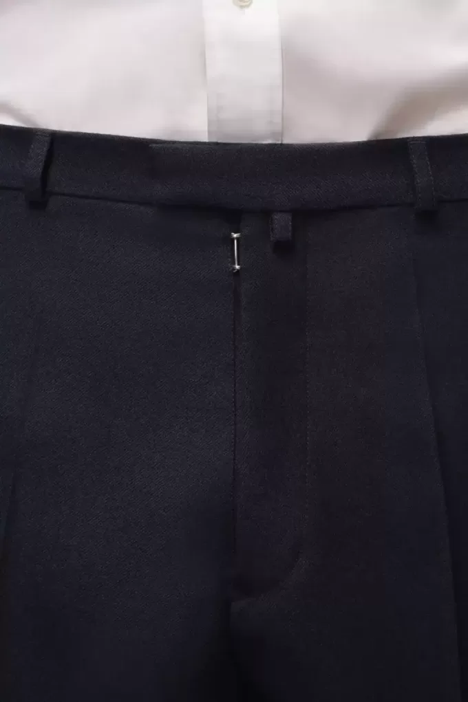 Maison Margiela wollen twill broek