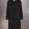Maison Margiela wollen zijden jas