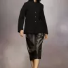 Maison Margiela Zacht wollen jasje
