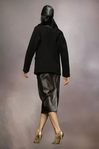 Maison Margiela Zacht wollen jasje