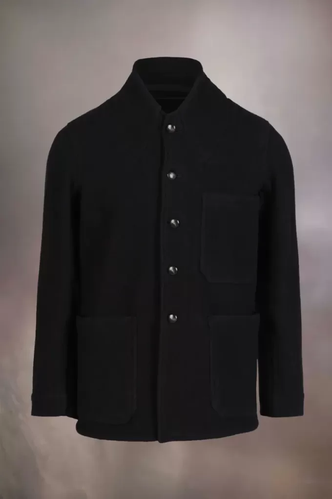 Maison Margiela Zacht wollen jasje