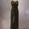 Maison Margiela zijden maxi-jurk