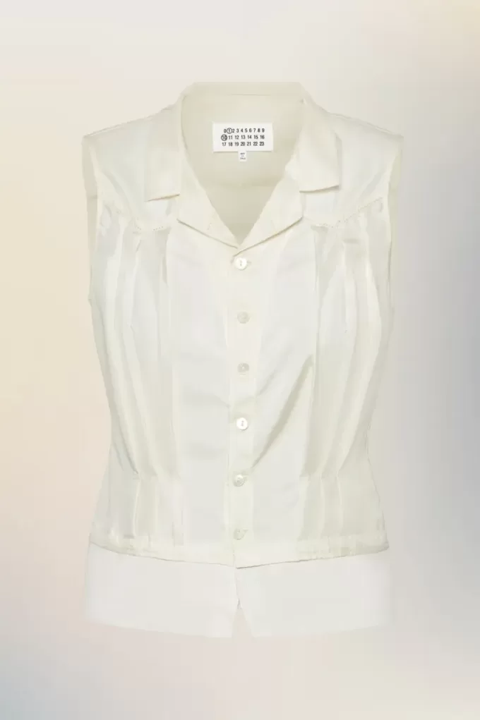 Maison Margiela Zijden top