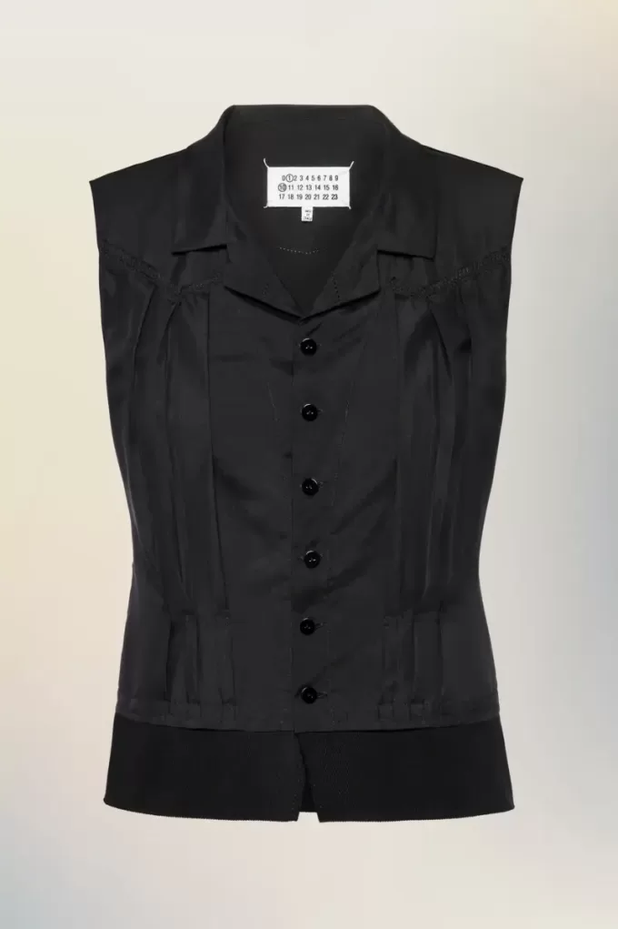 Maison Margiela Zijden top