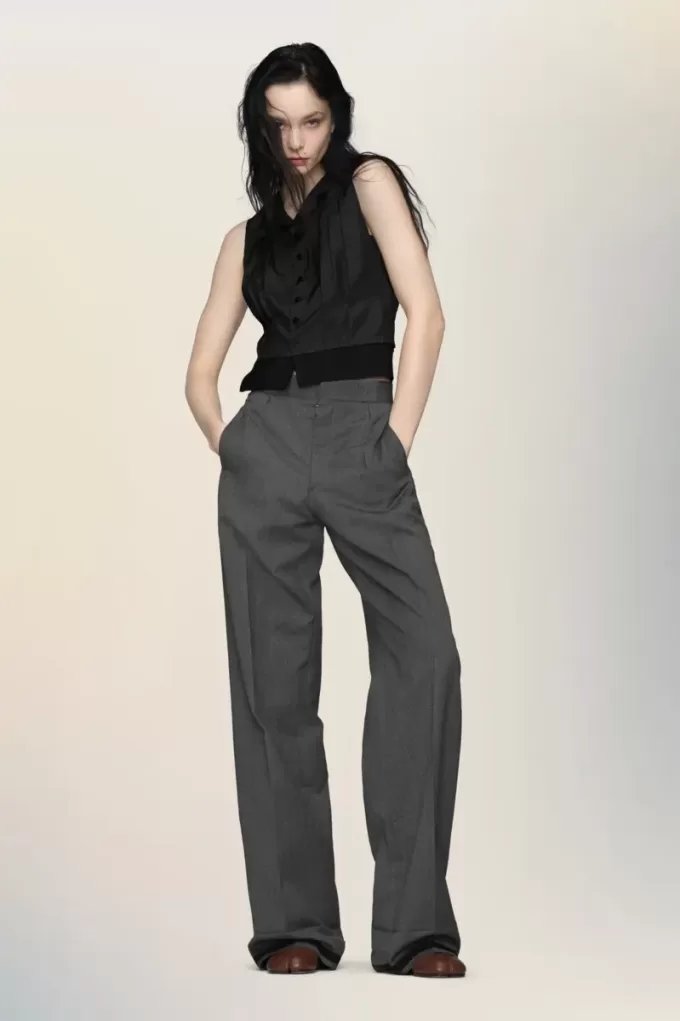 Maison Margiela Zijden top