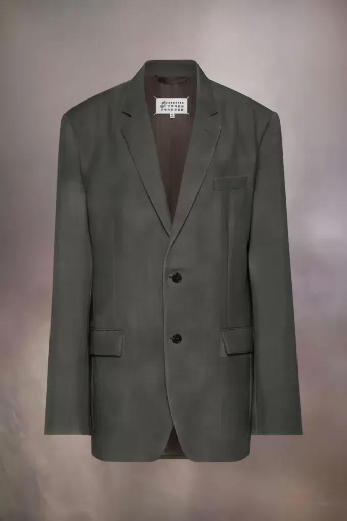 Mohair wollen colbert