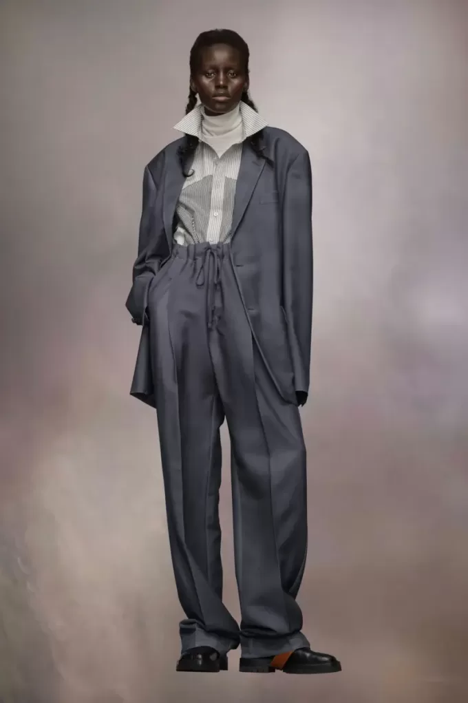 Mohair wollen colbert