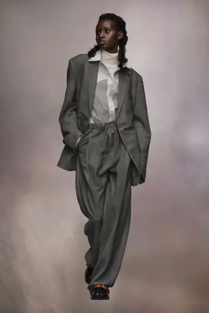Mohair wollen colbert