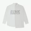 Numeriek asymmetrisch shirt