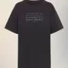 Numeriek katoenen jersey t-shirt