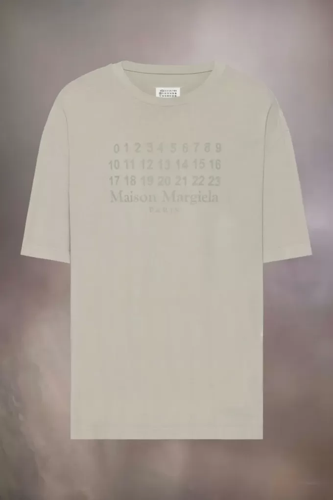 Numeriek logo T-shirt
