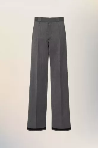 Op maat gemaakte wollen broek
