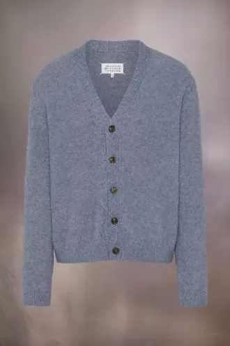 Pilling gebreide cardigan