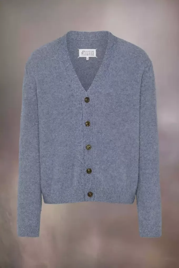 Pilling gebreide cardigan