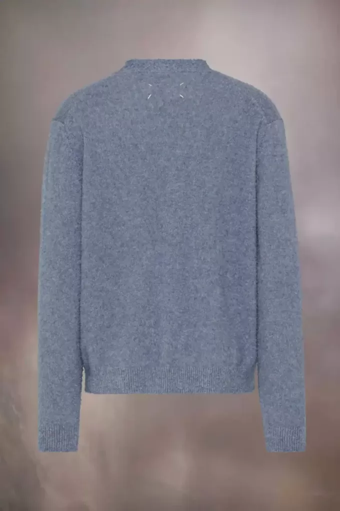 Pilling gebreide cardigan