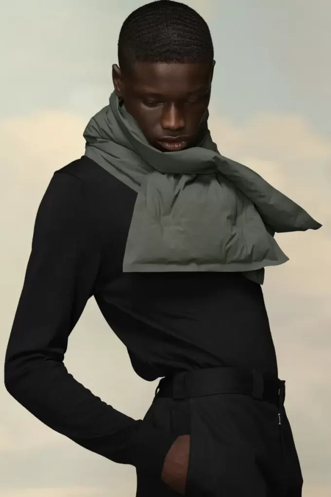 Sjaal van gerecycled nylon