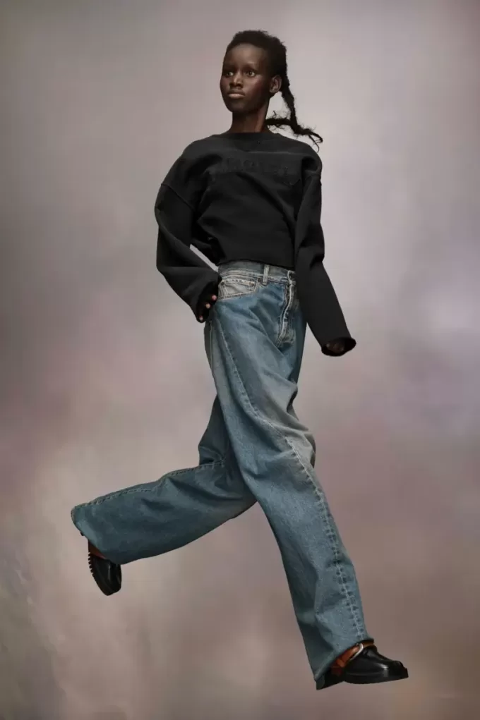 Stevige fleece sweatshirt