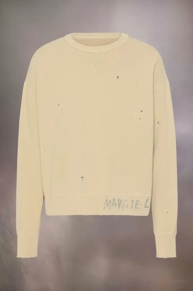Sweatshirt met graffitilogo