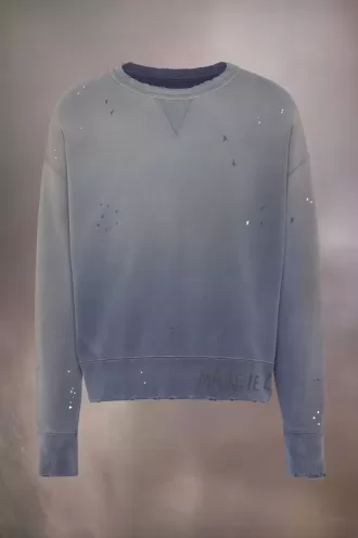 Sweatshirt met graffitilogo