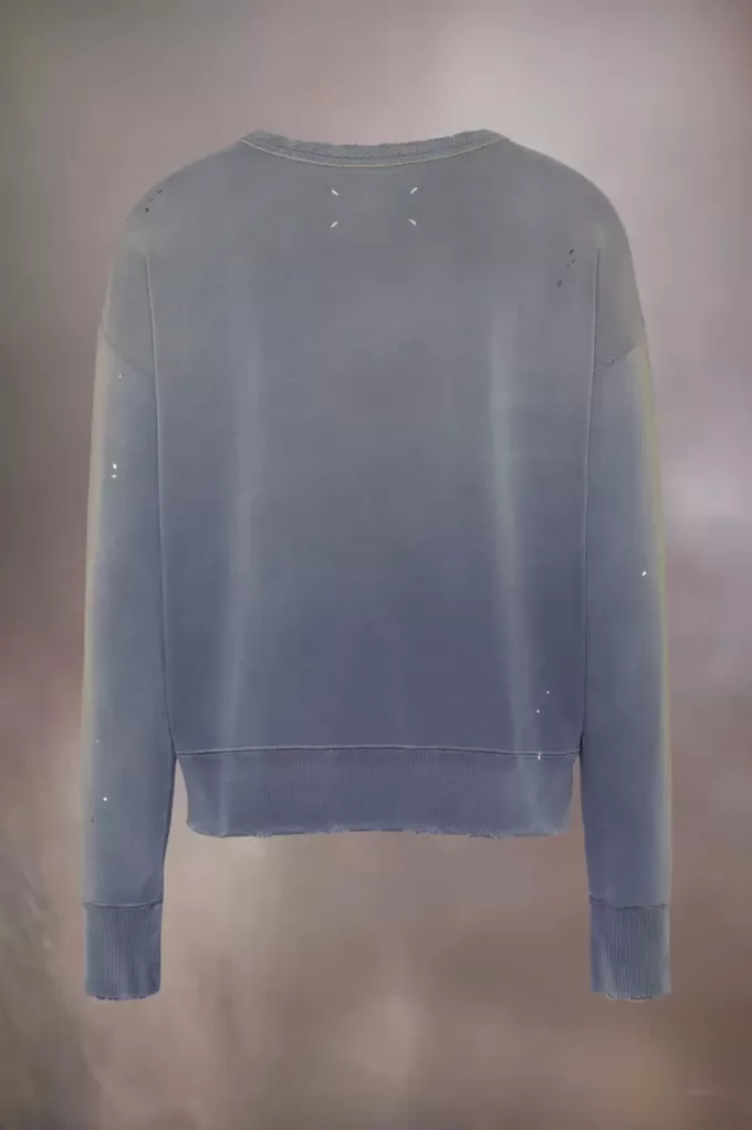 Sweatshirt met graffitilogo