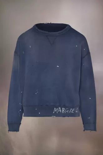 Sweatshirt met handgeschreven logo