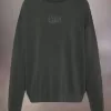 Sweatshirt met stempellogo