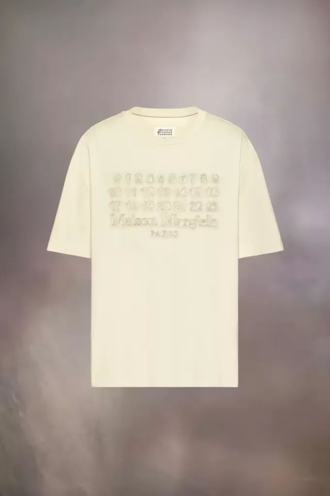 T-shirt met geborduurd logo
