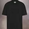 T-shirt met geborduurd logo