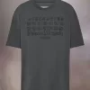 T-shirt met geborduurd logo