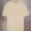 T-shirt met geborduurd logo