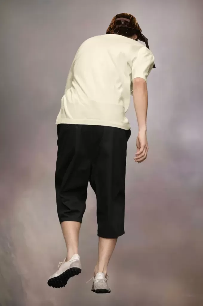 T-shirt met geborduurd logo