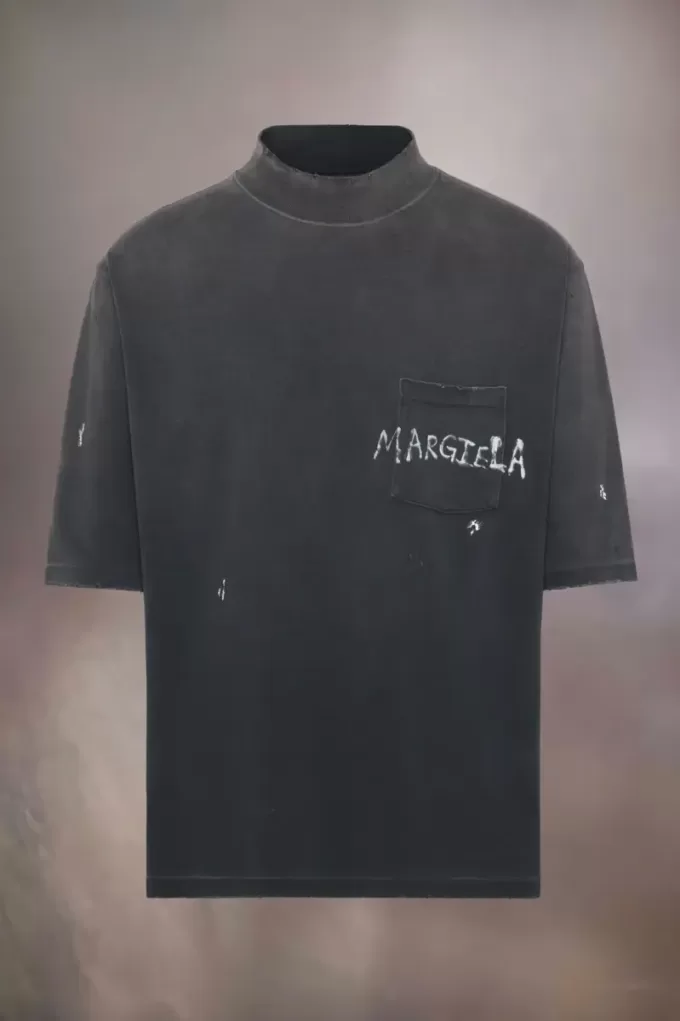 T-shirt met graffitilogo