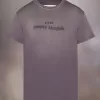 T-shirt met omgekeerd logo