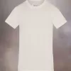 T-shirt met omgekeerd logo