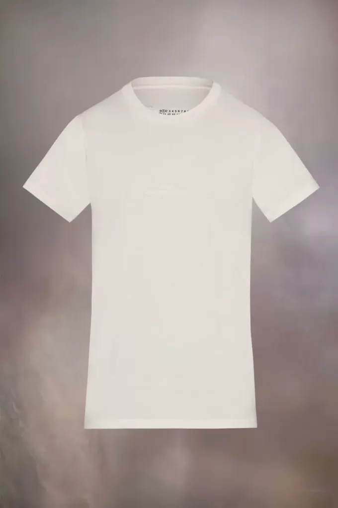 T-shirt met omgekeerd logo