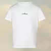 T-shirt met vervormd logo