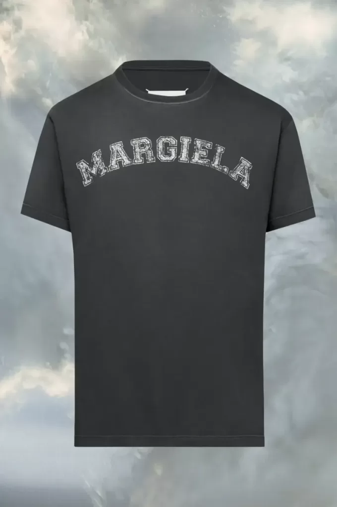 T-shirt van katoenen jersey met logo