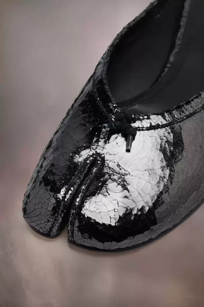 Tabi Broken Mirror Nieuwe Ballerina Muiltjes