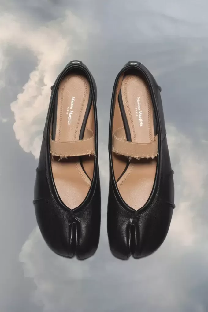 Tabi elastische band ballerina