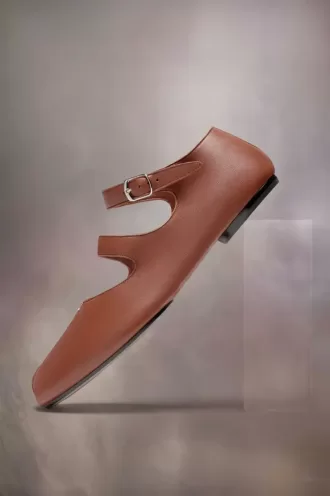 Tabi kalfsleren ballerina’s
