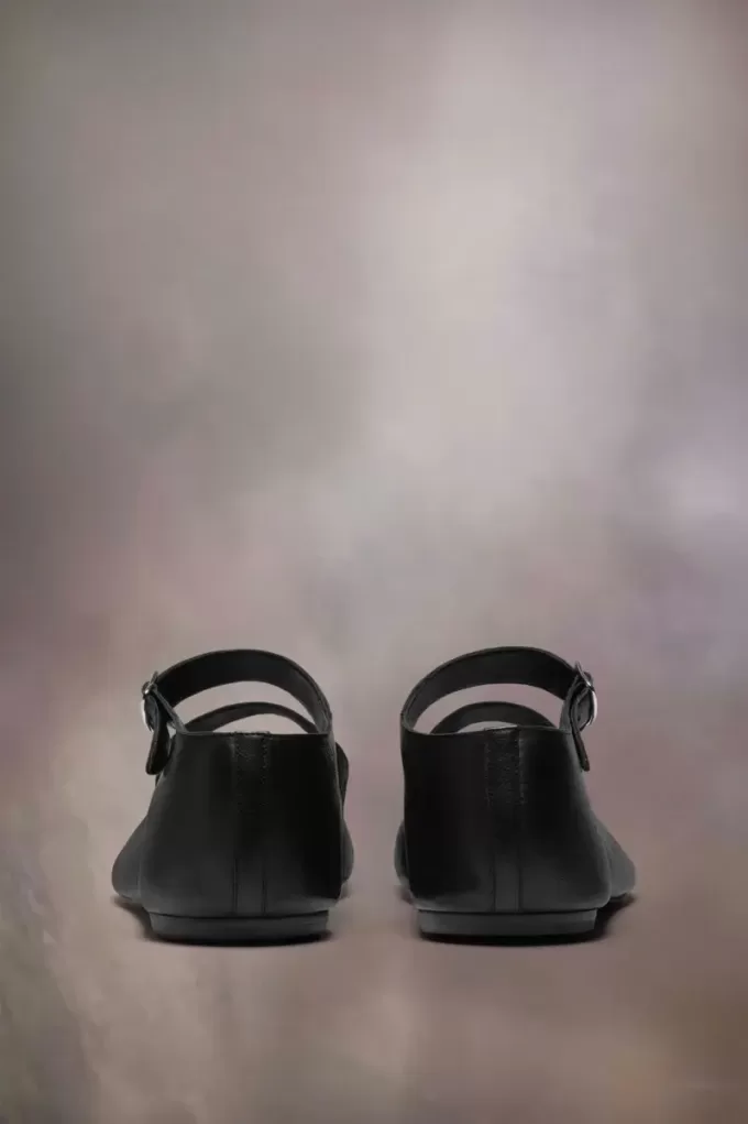 Tabi kalfsleren ballerina’s