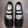 Tabi kalfsleren ballerina’s