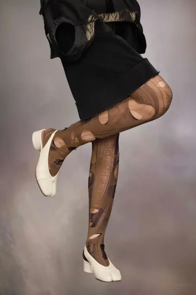 Tabi nieuwe ballerina slingbacks
