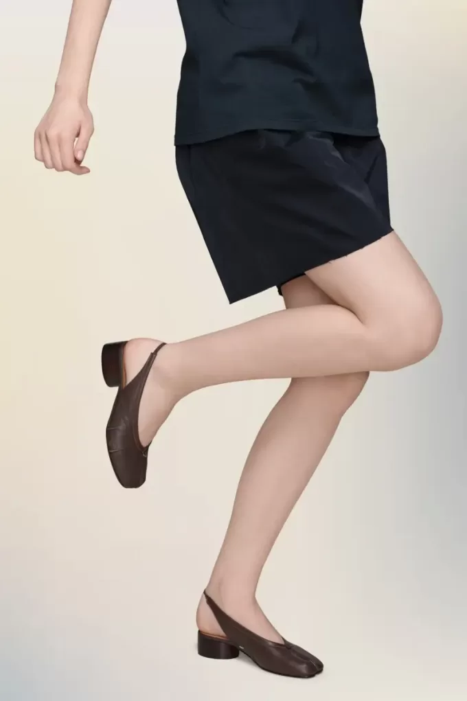 Tabi nieuwe ballerina slingbacks