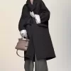 Wijde wollen broek