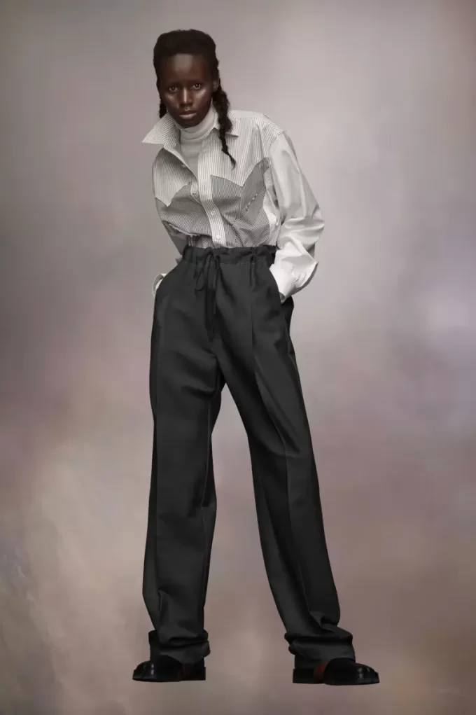 Wollen Mohair Broek